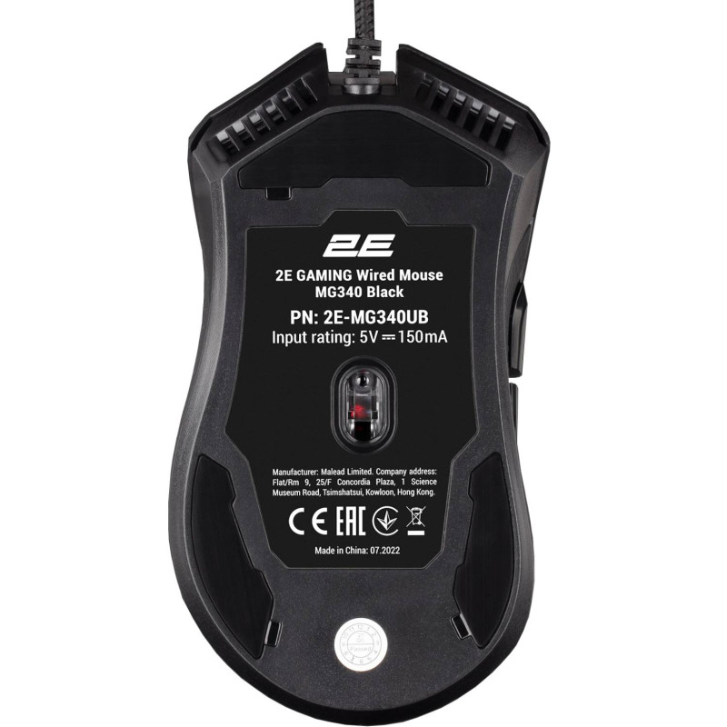 Мишка 2E Gaming MG340 ігрова RGB USB Black