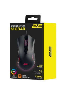 Мишка 2E Gaming MG340 ігрова RGB USB Black