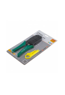 Обжимка RJ-11/RJ-12/RJ-45, гумові ручки, LPT-15