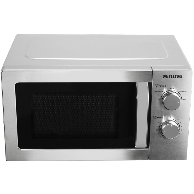 Мікрохвильова піч AIWA NAMICOOK SILVER20 MW-200SL 20л/ 700Вт/ мех.управл../срібна