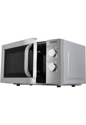 Мікрохвильова піч AIWA NAMICOOK SILVER20 MW-200SL 20л/ 700Вт/ мех.управл../срібна