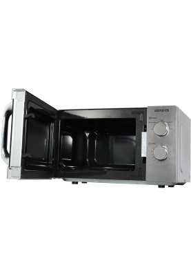 Мікрохвильова піч AIWA NAMICOOK SILVER20 MW-200SL 20л/ 700Вт/ мех.управл../срібна