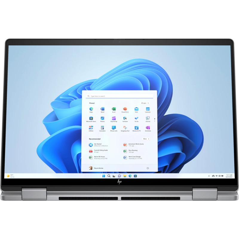 Ноутбук HP Envy x360 14-fc0024ua 14" WUXGA IPS Ts,300n,5MP/Ultra 5-125U(4.3)/16Gb/SSD512Gb/Intl Graphic/W11H (A0NL5EA)