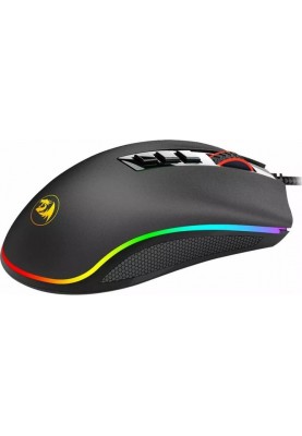 Мишка Redragon Cobra FPS, M711-2, ігрова, 12400dpi., 8кн., RGB, чорна