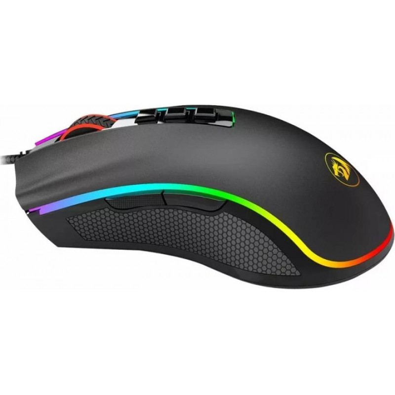 Мишка Redragon Cobra FPS, M711-2, ігрова, 12400dpi., 8кн., RGB, чорна