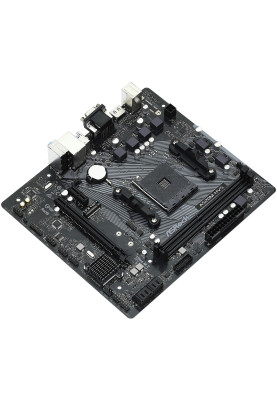 ASRock A520M-HVS (AM4/A520, 2*DDR4, PCIex16, D-Sub/HDMI, 4xSATAІІІ, M.2, GLan, 8ch, mATX)