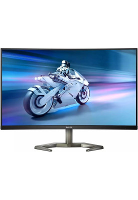 TFT 31,5" Philips 32M1C5200W, VA, 240 Hz, 0,5ms, вигнутий, 2xHDMI, DP, HAS, сірий
