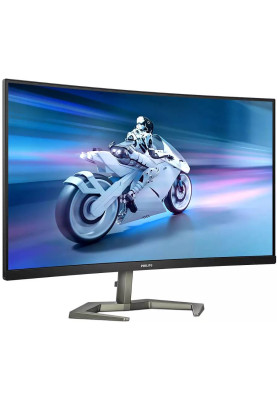 TFT 31,5" Philips 32M1C5200W, VA, 240 Hz, 0,5ms, вигнутий, 2xHDMI, DP, HAS, сірий