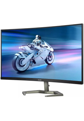 TFT 31,5" Philips 32M1C5200W, VA, 240 Hz, 0,5ms, вигнутий, 2xHDMI, DP, HAS, сірий