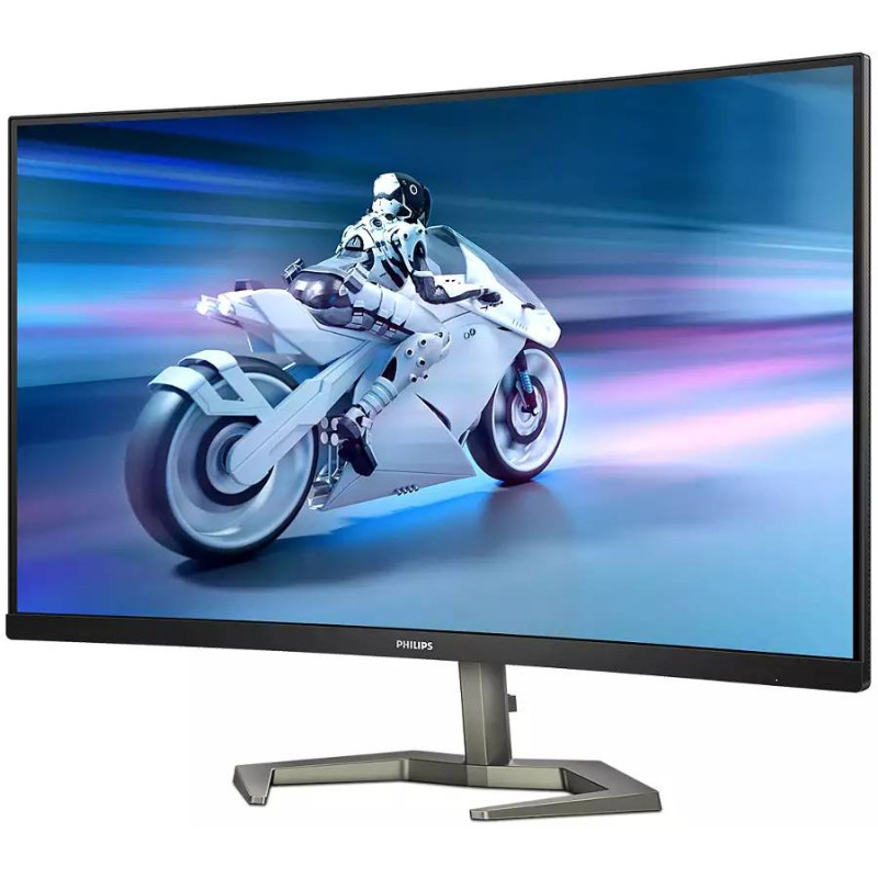 TFT 31,5" Philips 32M1C5200W, VA, 240 Hz, 0,5ms, вигнутий, 2xHDMI, DP, HAS, сірий