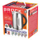 Електрочайник BROCK WK 2302 D 1850-2200Вт/ 1.7л/ встановлення температури нагріву/нерж.сталь