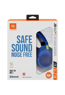Навушники JBL JR460NC Blue (JBLJR460NCBLU)
