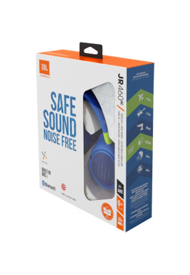 Навушники JBL JR460NC Blue (JBLJR460NCBLU)
