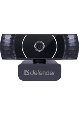 Веб-камера Defender G-lens 2590 QHD 2K 1440p, 3.7МП чорна
