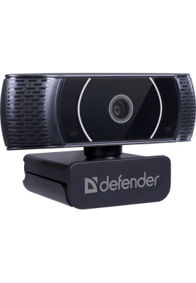 Веб-камера Defender G-lens 2590 QHD 2K 1440p, 3.7МП чорна