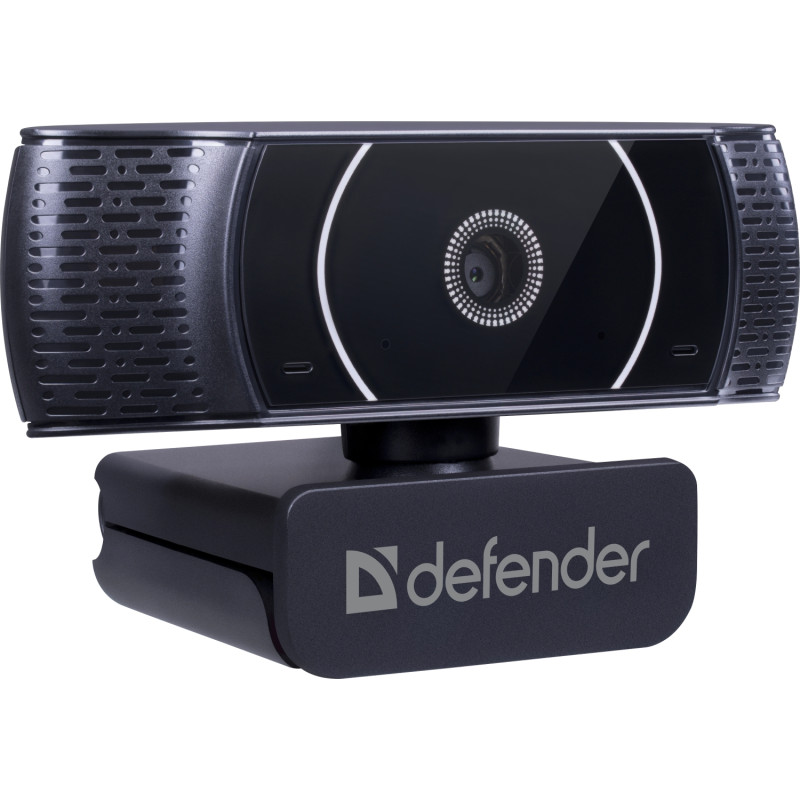 Веб-камера Defender G-lens 2590 QHD 2K 1440p, 3.7МП чорна