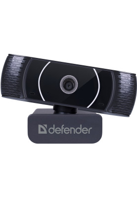 Веб-камера Defender G-lens 2590 QHD 2K 1440p, 3.7МП чорна
