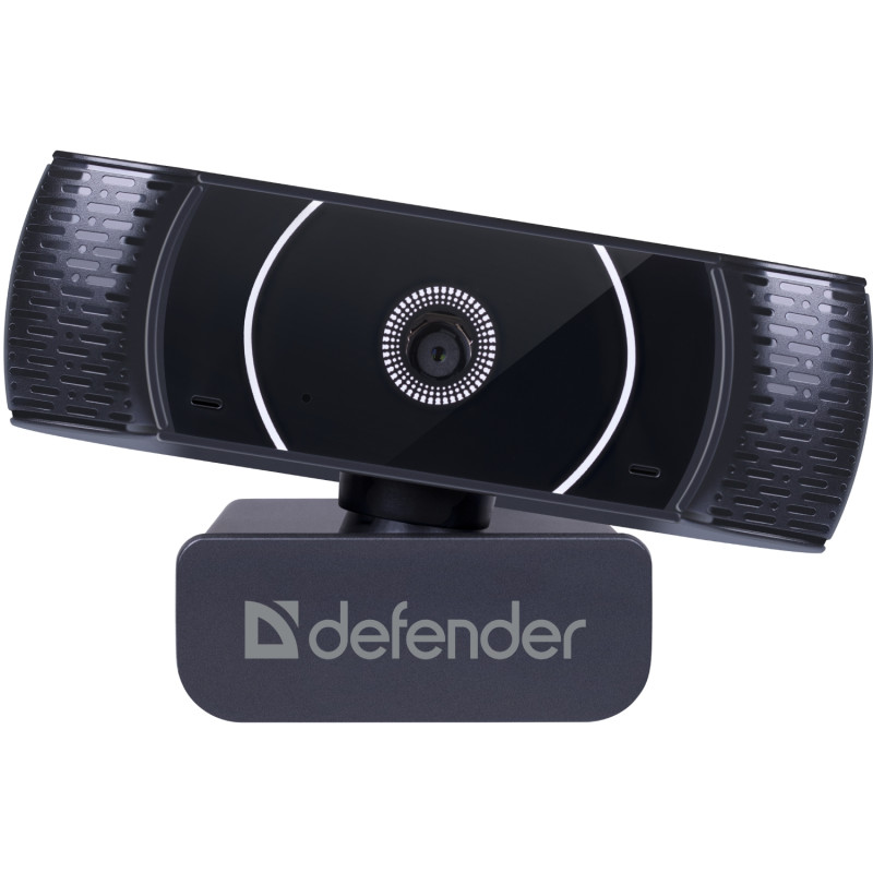 Веб-камера Defender G-lens 2590 QHD 2K 1440p, 3.7МП чорна