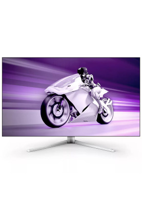 TFT 42" Philips 42M2N8900, OLED 4K UHD, 138Hz, 0.1ms, 2хHDMI, DP, USB-C, USB-hub, HAS, білий
