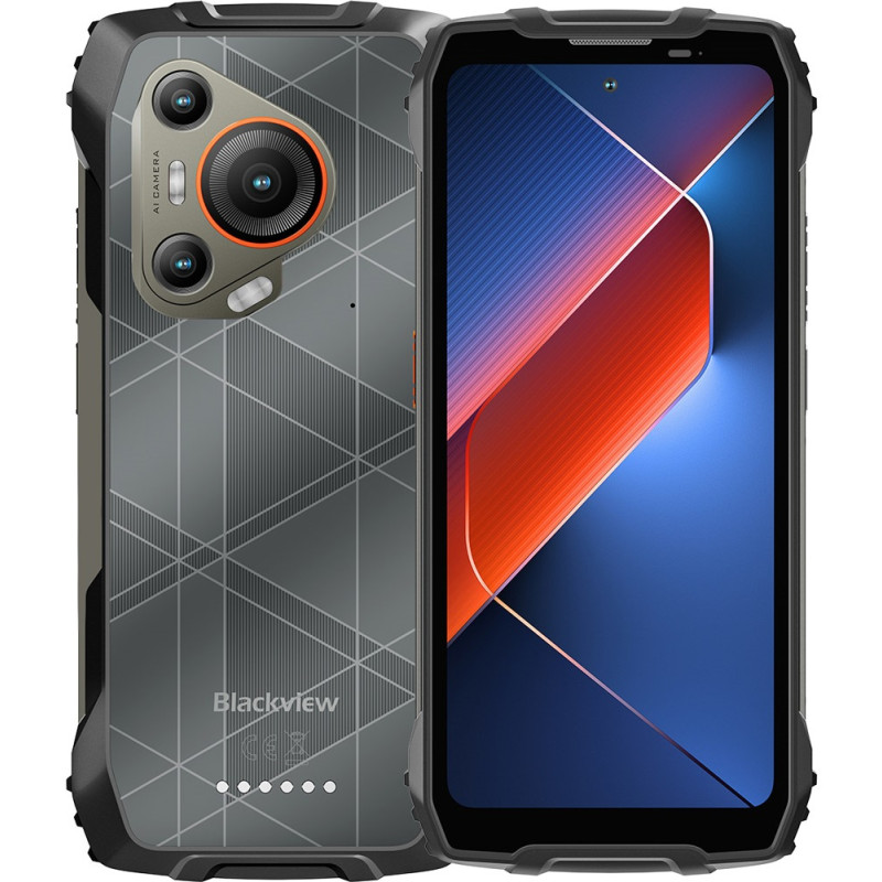 Смартфон Blackview BL7000 6.78"FHD+/8GB/256GB/Dimensity 6300/7500mAh/50+32Мп Night/NFC/IP69/Black