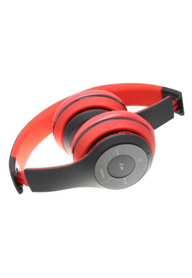 Навушники з мікрофоном Havit HV-H2575BT Bluetooth, чорно-червоні