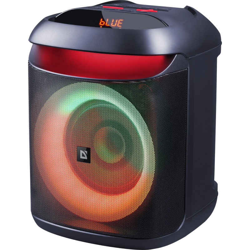 Акустична система 1.0 Defender Boomer 45, 45W, Bluetooth/LED/MIC/TWS/Light/FM чорна