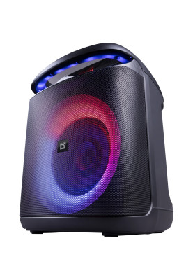 Акустична система 1.0 Defender Boomer 45, 45W, Bluetooth/LED/MIC/TWS/Light/FM чорна