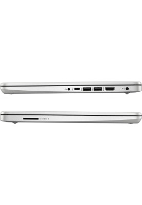 Ноутбук HP 14s-dq5007ua 14" FHD IPS, 250n/i3-1215U (4.4)/8Gb/SSD512Gb/Intel UHD/DOS/Сріблястий (6J314EA)