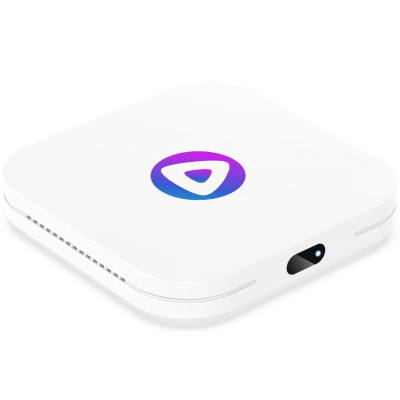 TV Медіаплеєр H96 MAX M1 4/32Gb/ Rockchip RK3528/ Android 13/ WiFi 2.4G+5G/BT 5.1/ білий