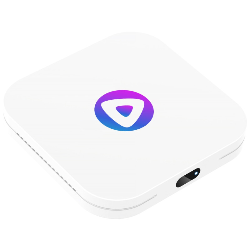TV Медіаплеєр H96 MAX M1 4/32Gb/ Rockchip RK3528/ Android 13/ WiFi 2.4G+5G/BT 5.1/ білий