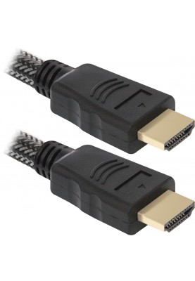 Кабель HDMI M-M, 5.0 м, V1.4, Defender, з феритами, чорний,  HDMI-17PRO