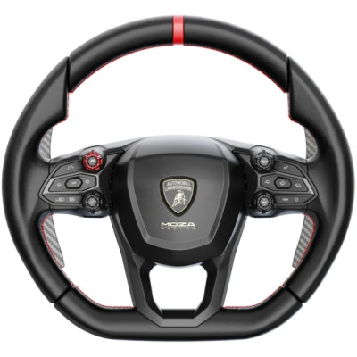 Кермо MOZA Racing Lamborghini Revuelto for PC, 34см, 26кн., RGB