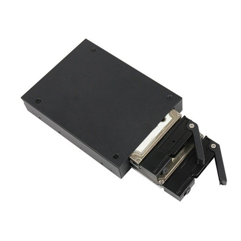 Бекплейн Chieftec CMR-225 1x3.5" -> 2x2.5" HDDs Hot-Swap Metal