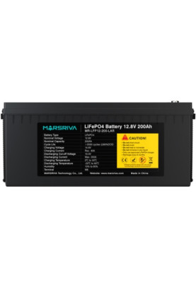 Акумуляторна батарея Marsriva LiFePO4, 12,8 V/200Ah, version 3