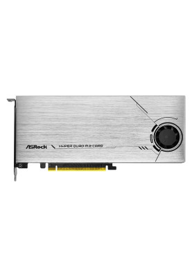 Адаптер ASRock HYPER QUAD M.2 CARD 4xHyper M.2 -> PCIe Gen4 x16