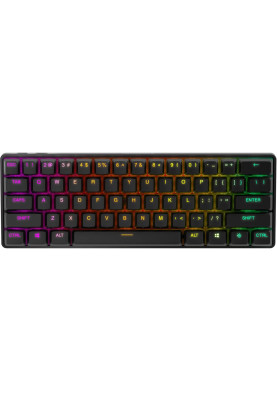 Клавіатура ігрова SteelSeries Apex Pro Mini WL HyperMagnetic Switches, OmniPoint 2.0, OLED