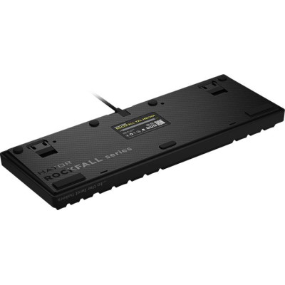 Клавіатура Hator Rockfall TKL Mecha Pink Black