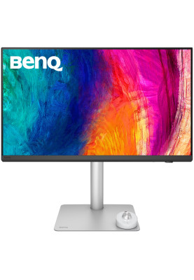 TFT 27" BenQ PD2730S, IPS, 5K, HDMI, DP, USB-C, USB-hub, HAS, Pivot, кол., білий