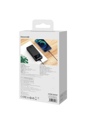 УМБ Baseus Bipow 20000mAh 25W PD QC + USB C 60W Cable