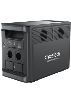 Зарядна станція Choetech BS065 1800Вт (1536Вт/г) AC,LiFePo4,MPPT, UPS, USB-C PD100 Вт