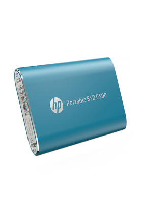 SSD external, USB 3.2 Gen1 Type-C  500Gb, HP P500, TLC, Blue, синій, Retail