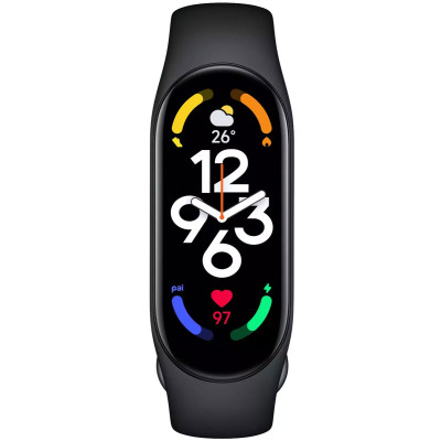 Фітнес браслет Xiaomi Mi Smart Band 7 Black Global BHR6008GL
