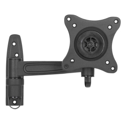 Кріплення для телевізора Manhattan MH TV 13"-32" 423700 VESA100х100/Max 15kg/Single-Link Swing Arm/Black