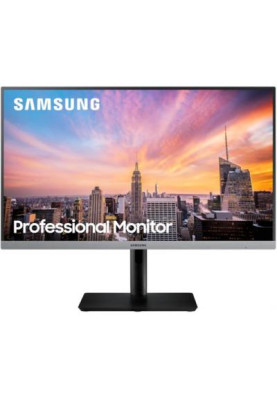 Монітор TFT 23.8" Samsung LS24R650F FHD 5ms, D-Sub, HDMI,DP,USB-Hub,ІPS,Pivot, Silver/Black