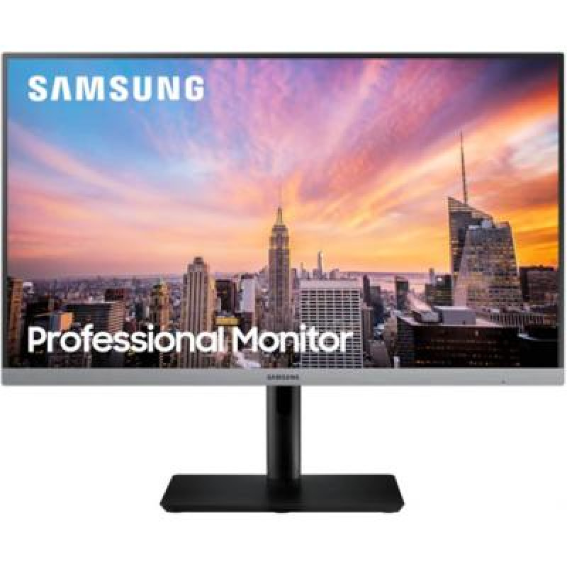 Монітор TFT 23.8" Samsung LS24R650F FHD 5ms, D-Sub, HDMI,DP,USB-Hub,ІPS,Pivot, Silver/Black