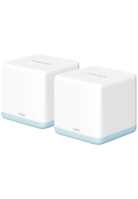 Домашня Mesh Wi-Fi система Mercusys(2шт у комплекті), Halo H30(2-pack)