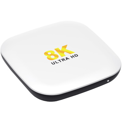 TV Медіаплеєр H96 MAX M2 4/32Gb/ Rockchip RK3528/ Android 13/ WiFi 2.4G+5G/BT 5.1/ білий