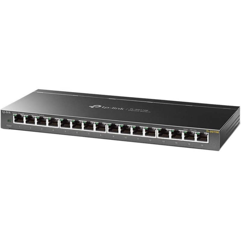 Комутатор TP-Link TL-SG116E, 16port 10/100/1000Base