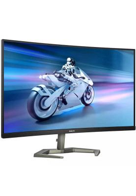TFT 31.5" Philips 32M1C5500VL, QHD, VA, вигнутий, 165Hz, 1ms, 2хHDMI, DP, чорний