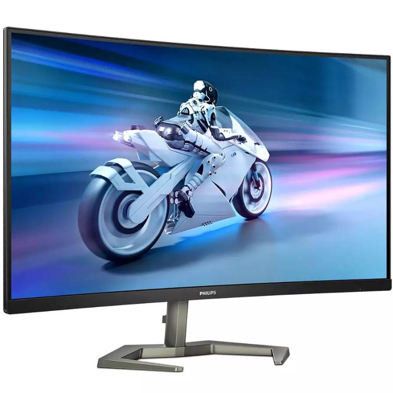 TFT 31.5" Philips 32M1C5500VL, QHD, VA, вигнутий, 165Hz, 1ms, 2хHDMI, DP, чорний